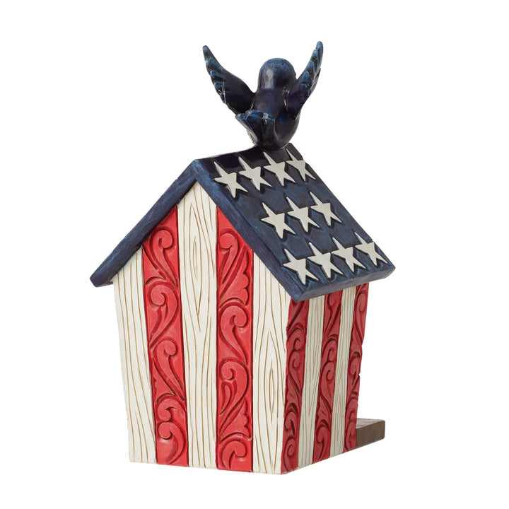 Patriotic Decorative Birdhouse