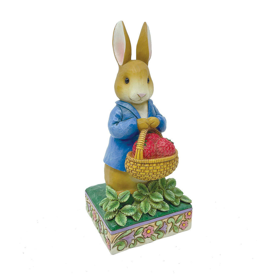 Peter Rabbit with Strawberries