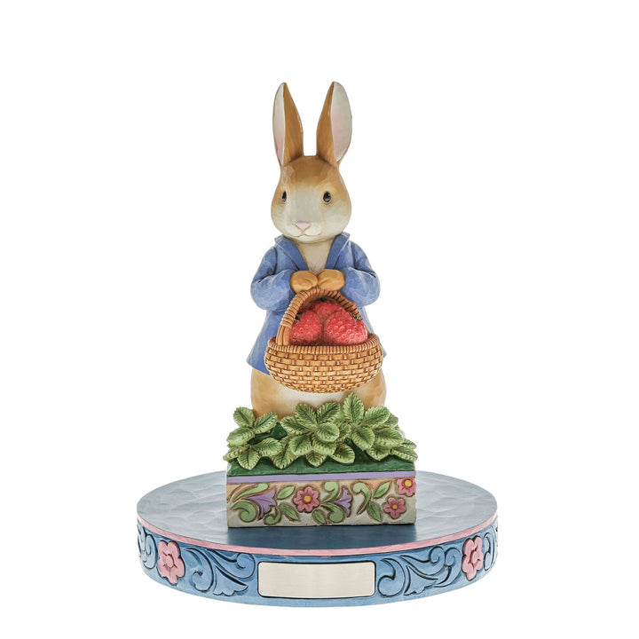 Peter Rabbit with Strawberries