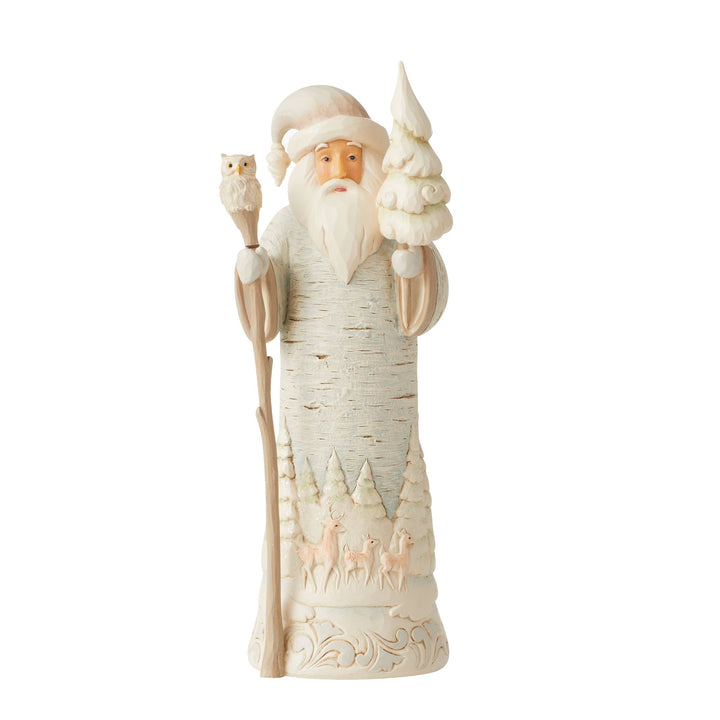 WWoodland Birch Bark Santa Fig