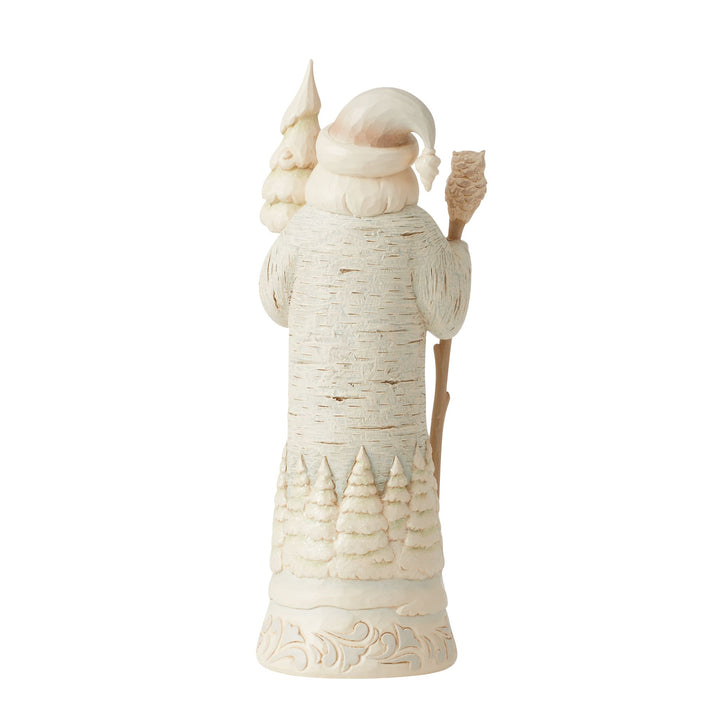 WWoodland Birch Bark Santa Fig