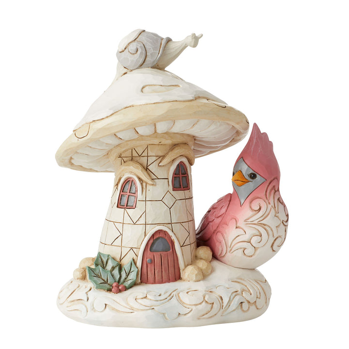 Woodland Mushroom House/Bird