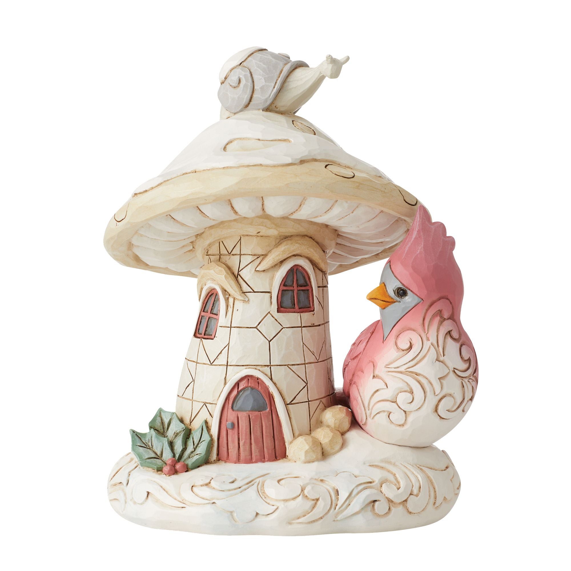 Woodland Mushroom House/Bird