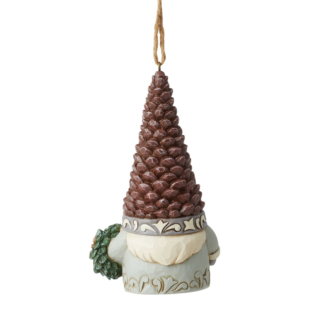 Woodland Gnome Pinecone Orna