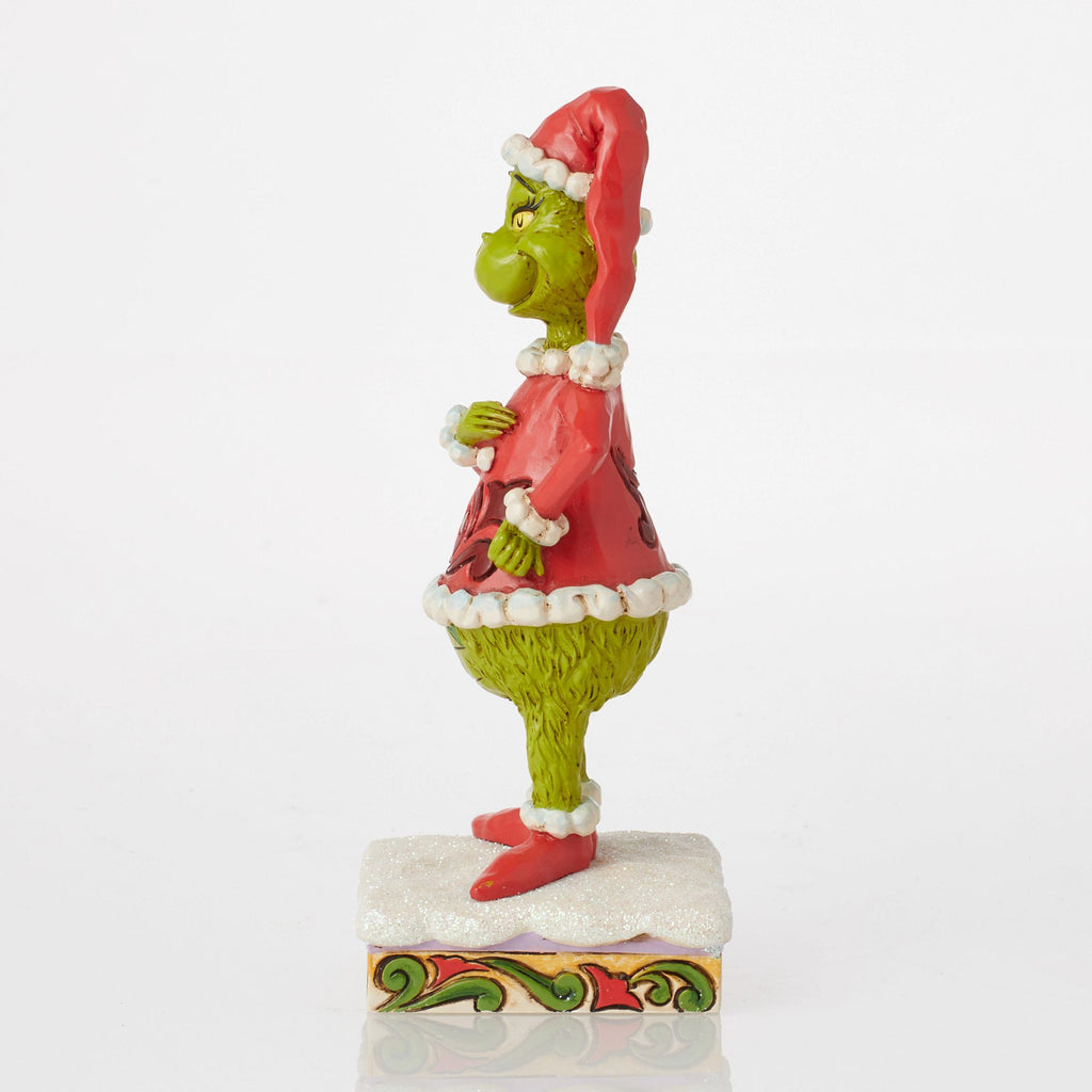 Boneco de natal Jim Shore Grinch cor verde 0V de 51cm Boneco de natal Jim Shore Grinch cor verde 0V de 51cm