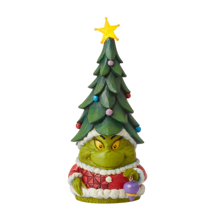 Grinch Gnome with Tree Hat