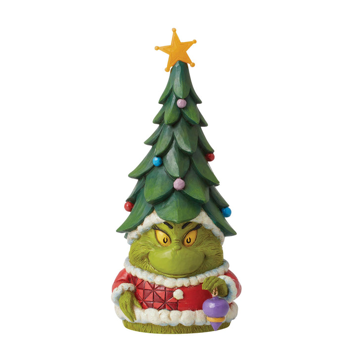 Grinch Gnome with Tree Hat