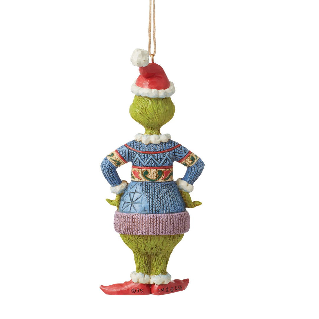 Dated 2023 Grinch Ornament