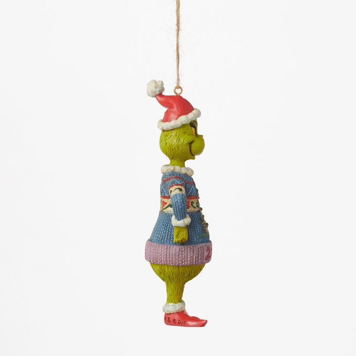 Dated 2023 Grinch Ornament