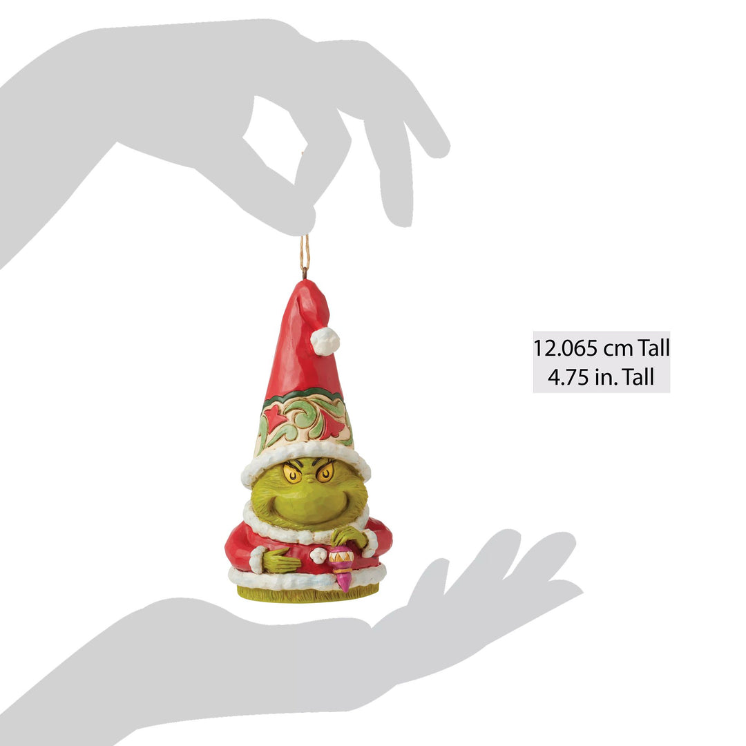 Grinch Gnome Ornament