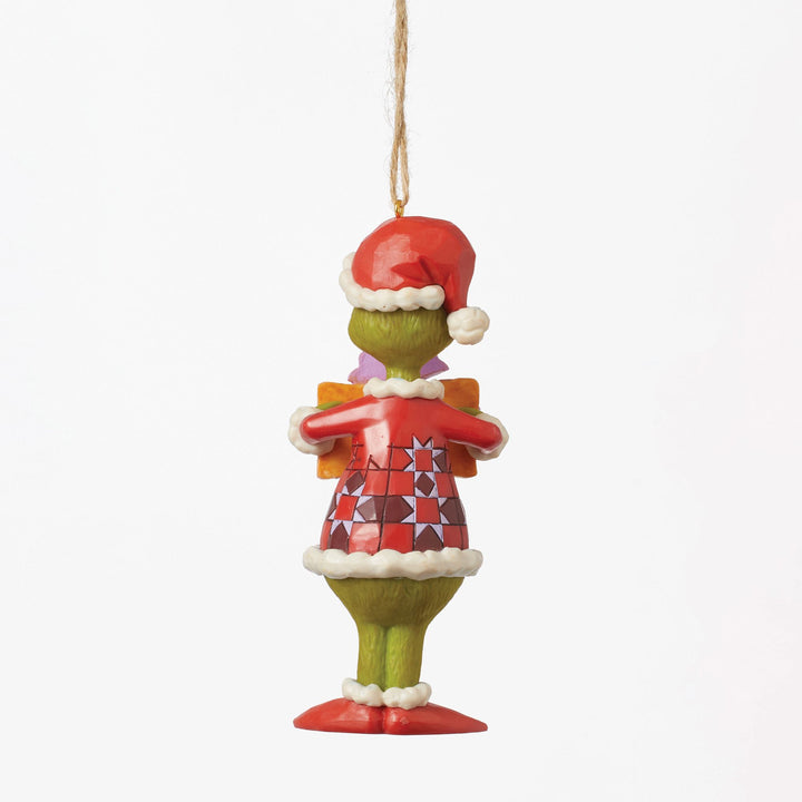 100% Grinch PVC Ornament