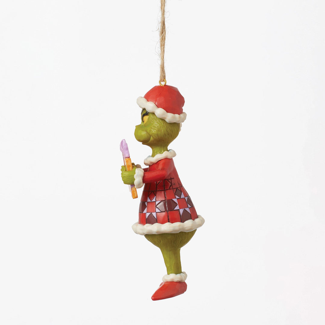 100% Grinch PVC Ornament