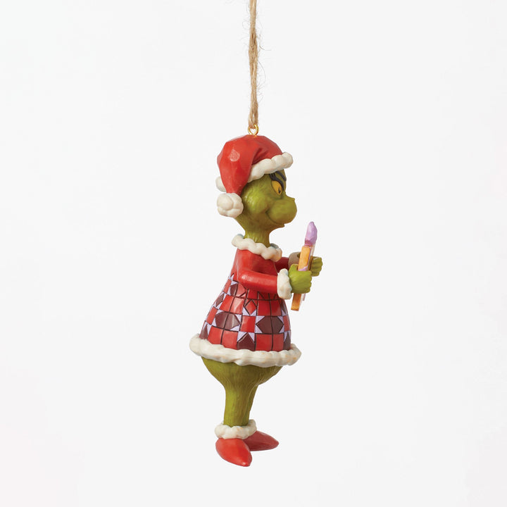 100% Grinch PVC Ornament