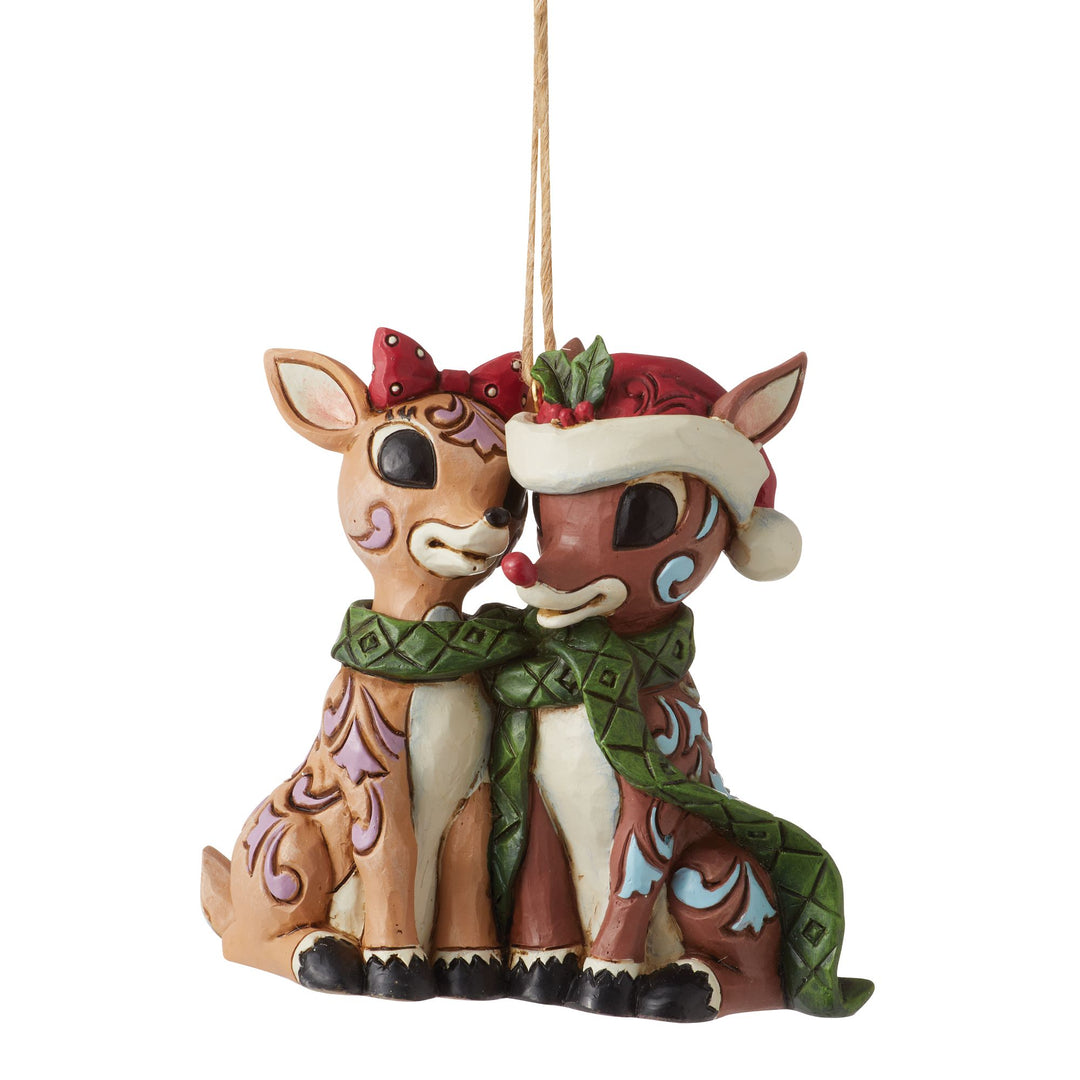 Rudolph and Clarice Ornament