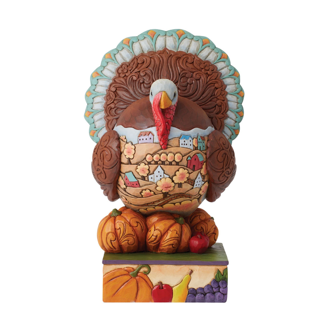 Traditional Turkey Scene Fig