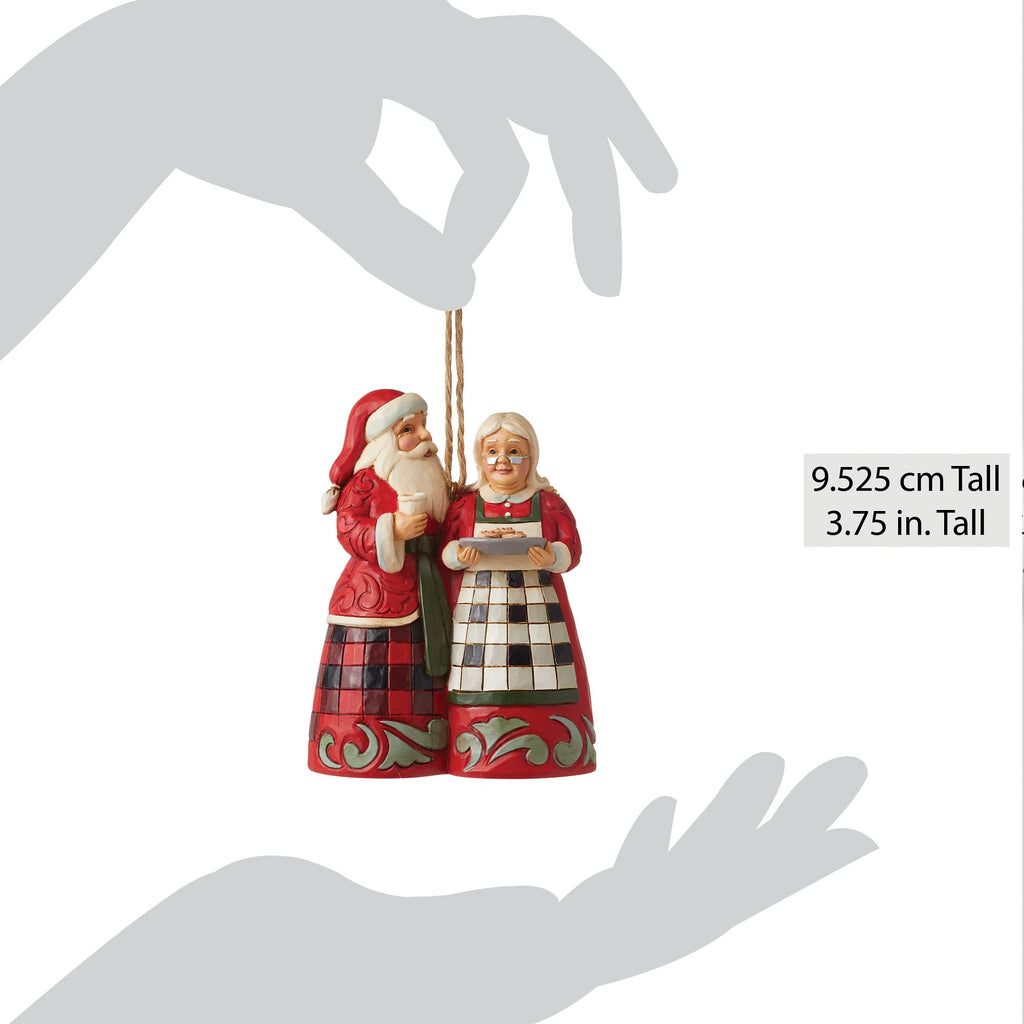HG Santa & Mrs. Claus Ornament
