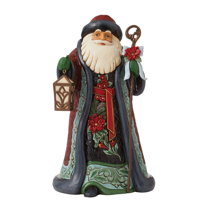 Holiday Manor Santa with Cane