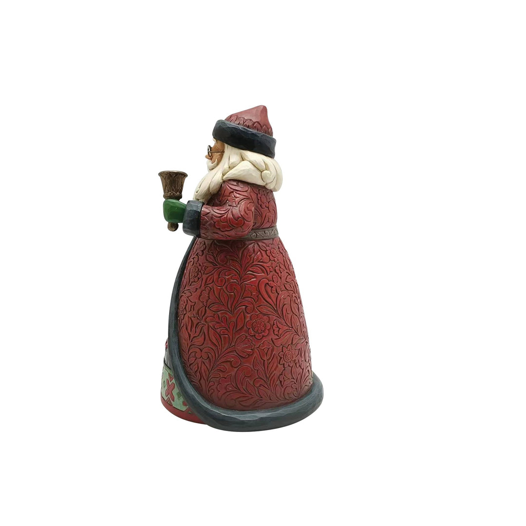 Holiday Manor Santa with Bell