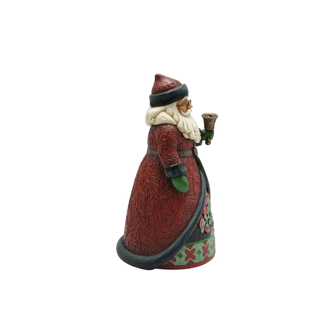 Holiday Manor Santa with Bell