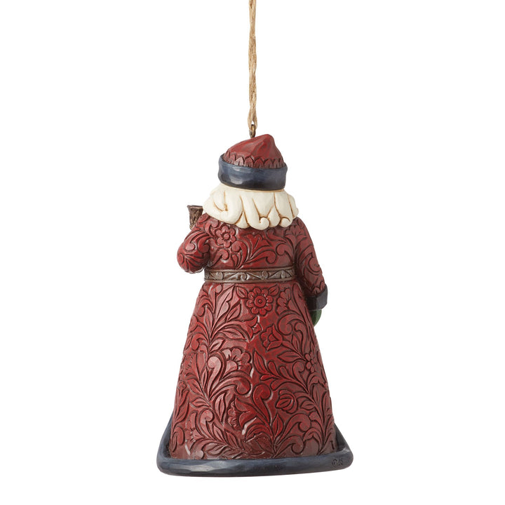 Holiday Manor Santa Bell Orn