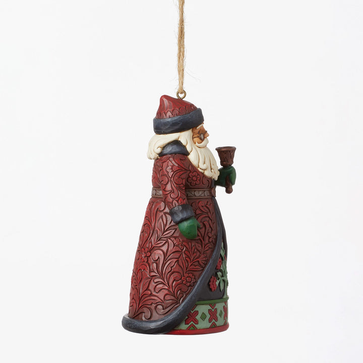 Holiday Manor Santa Bell Orn