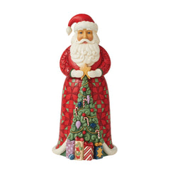 Santa with Christmas Tree Coat