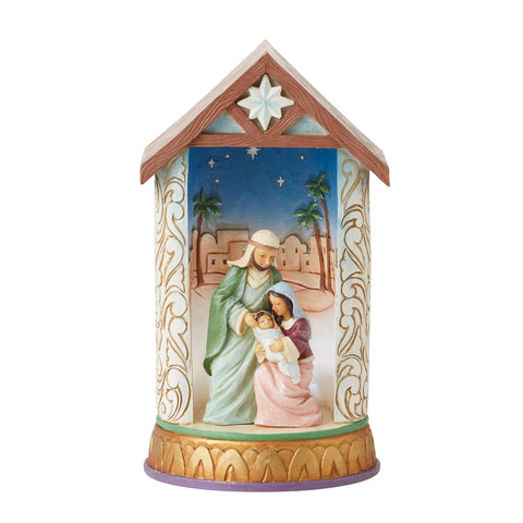 Holy Family Lighted Diorama