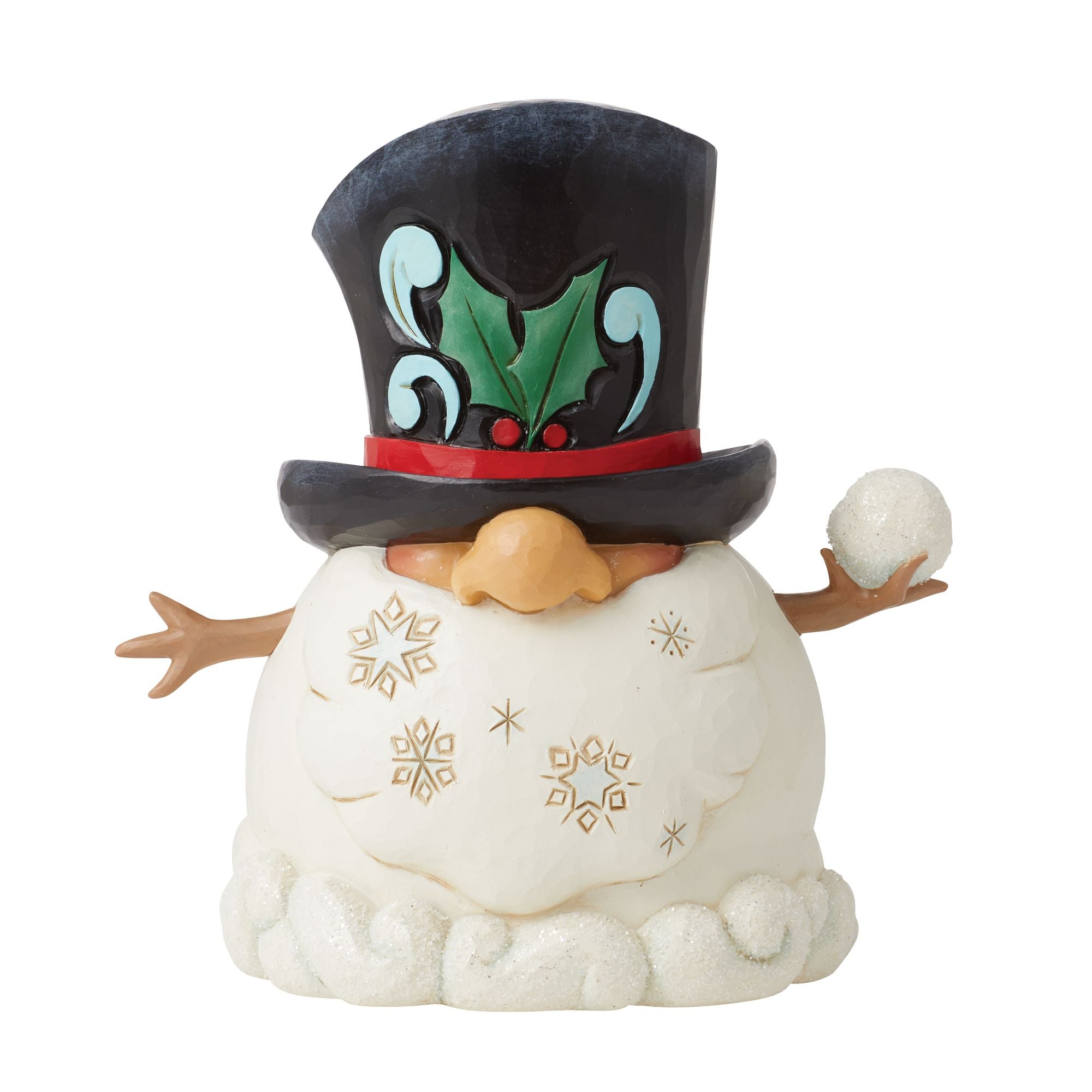 Snowman with Snowball – Jim Shore