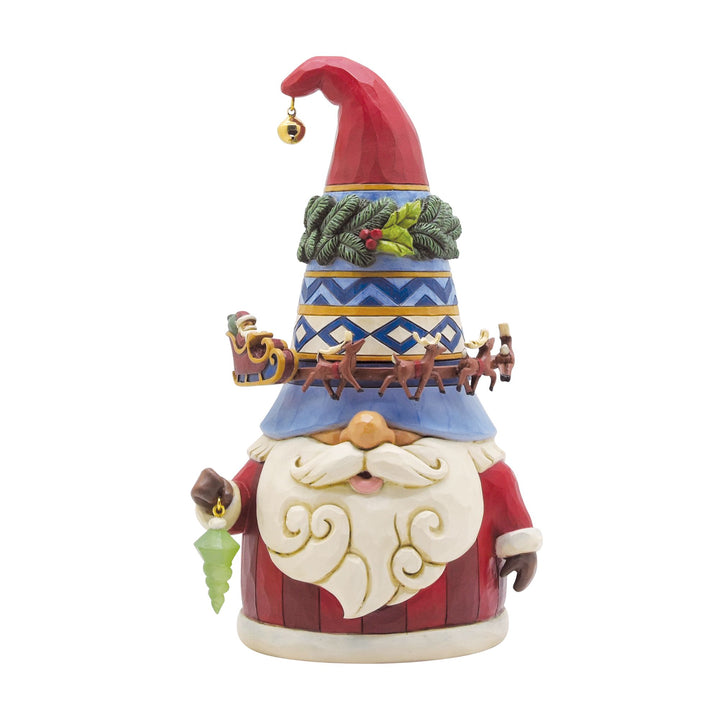 Gnome Rotating Sleigh Around