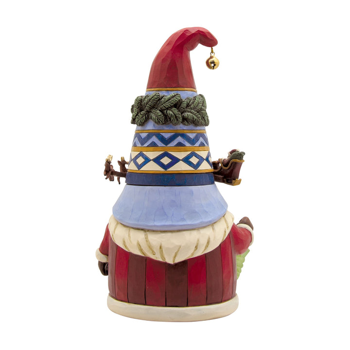 Gnome Rotating Sleigh Around