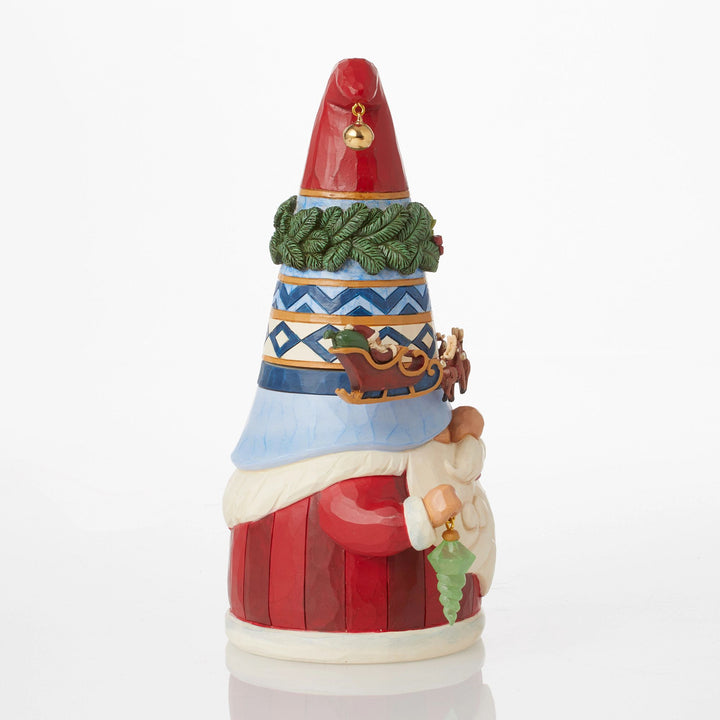 Gnome Rotating Sleigh Around