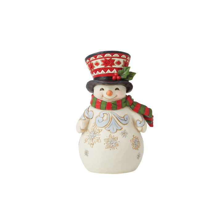 Pint Size Snowman w/Large Hat