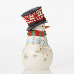 Pint Size Snowman w/Large Hat