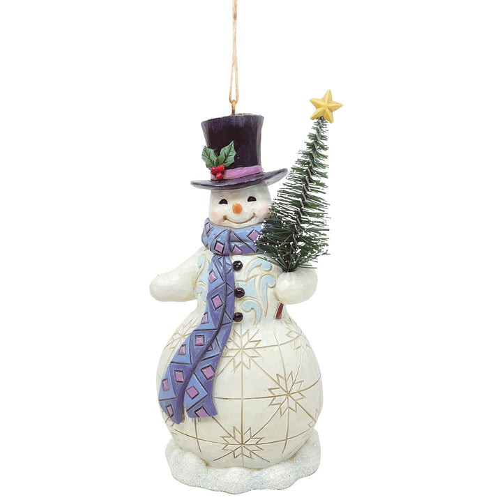 Snowman with Sisal Tree Orn