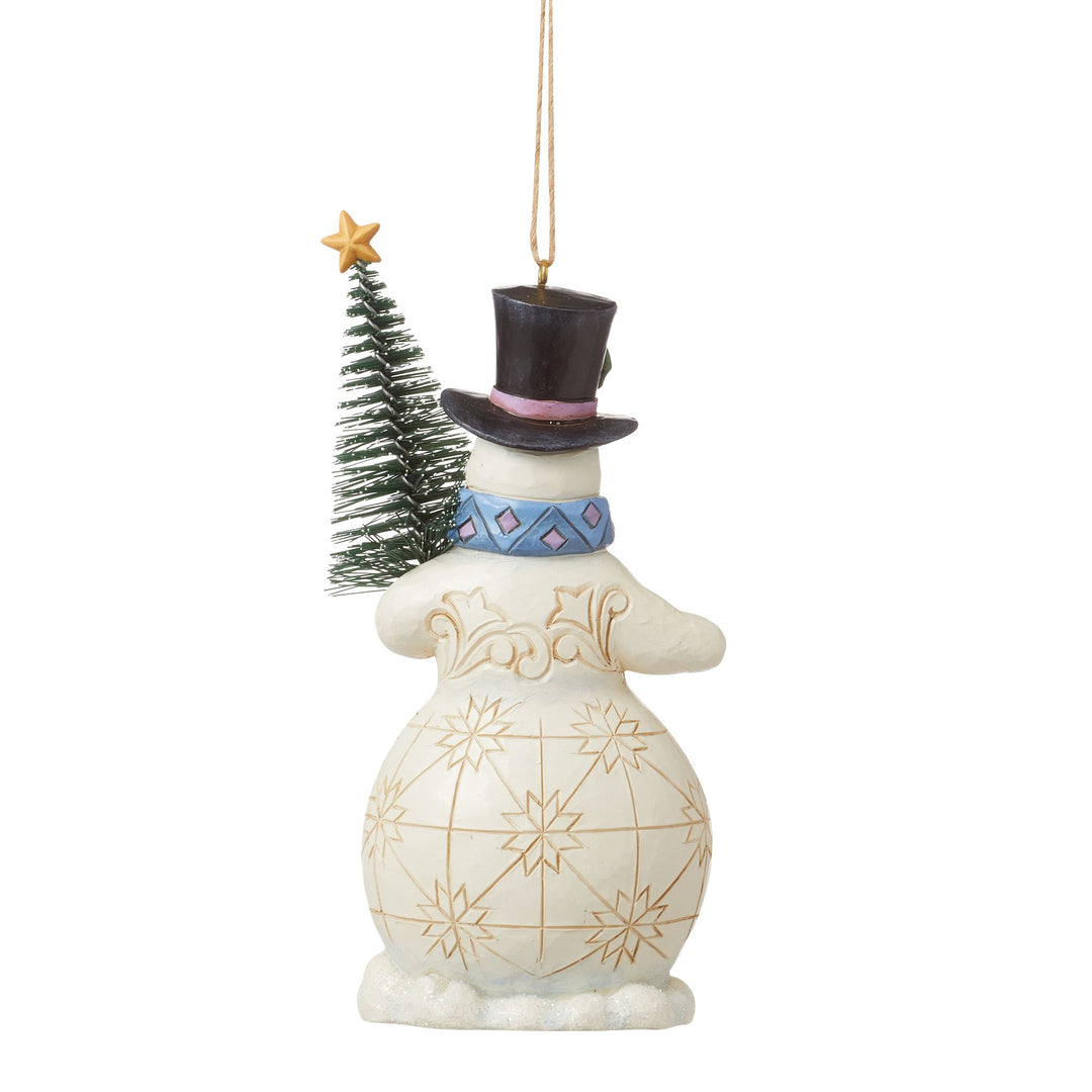 Snowman with Sisal Tree Orn