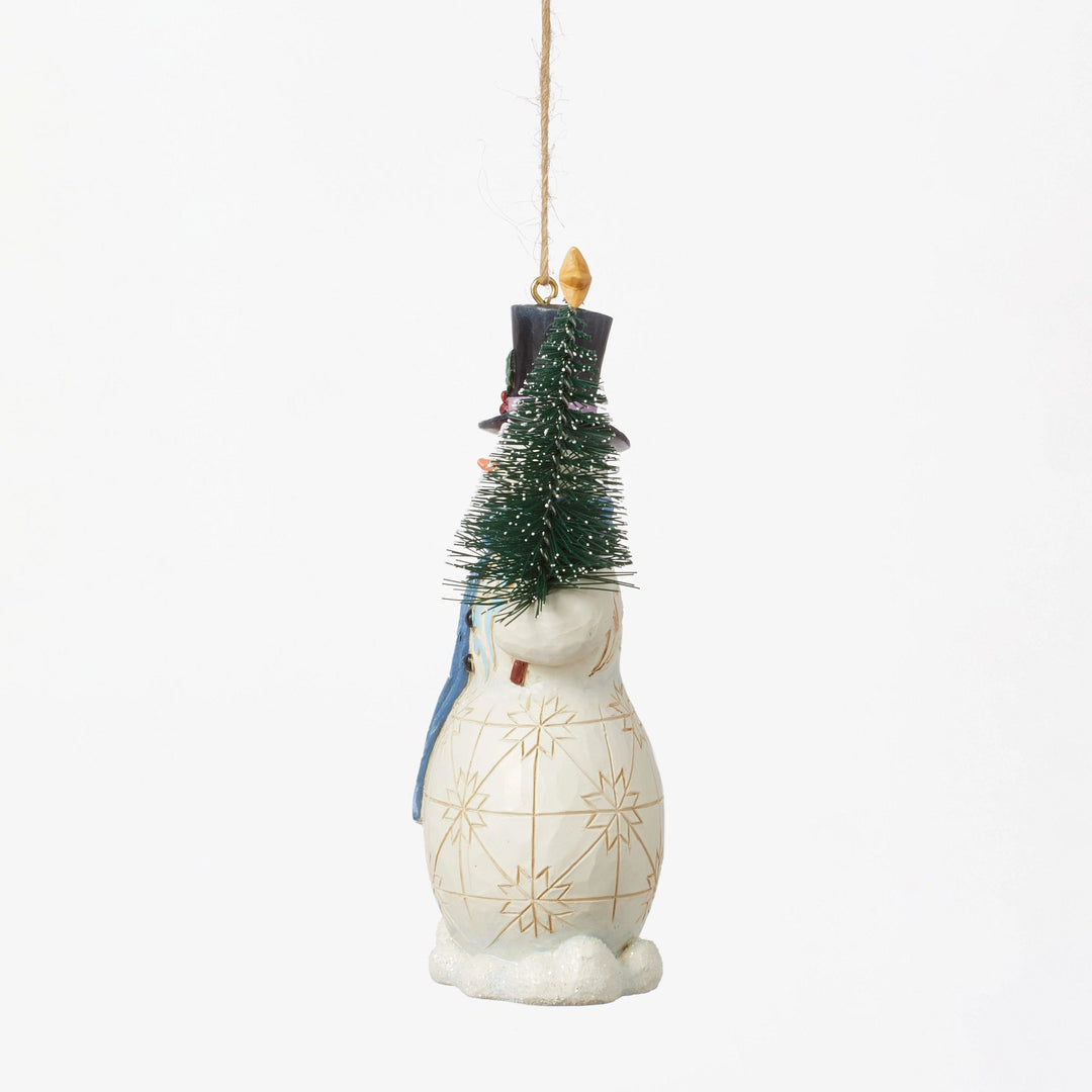 Snowman with Sisal Tree Orn