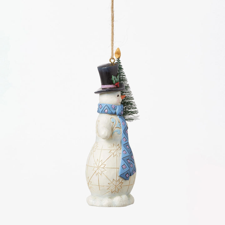 Snowman with Sisal Tree Orn