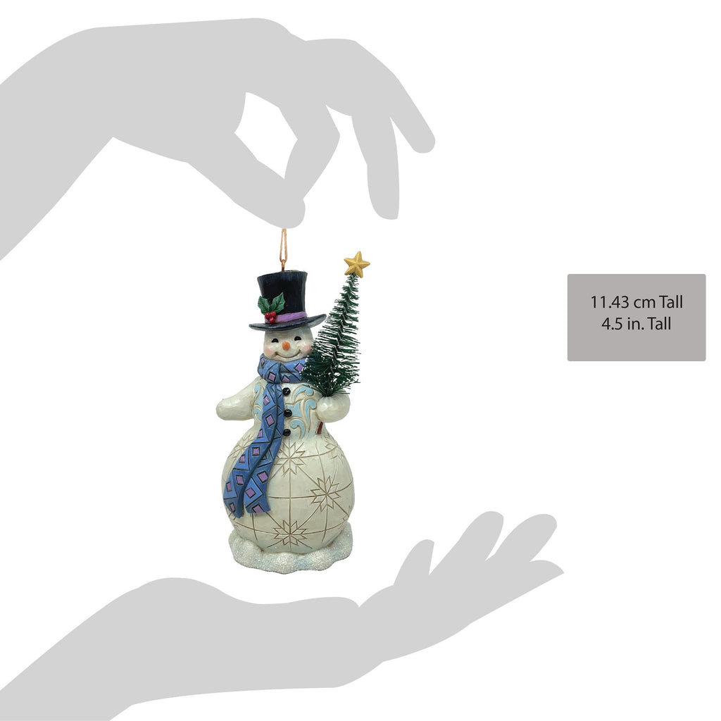 Snowman with Sisal Tree Orn