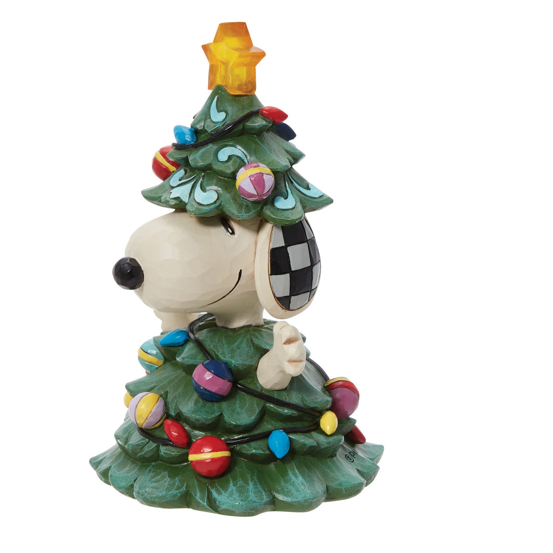 Snoopy As Christmas Tree