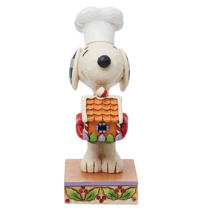 Snoopy with Gingerbread House