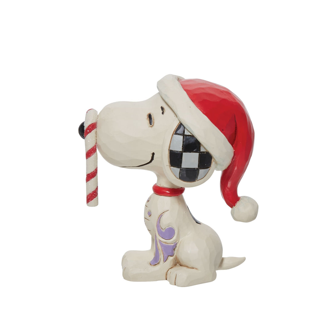 Snoopy Glitter Candy Cane Mini