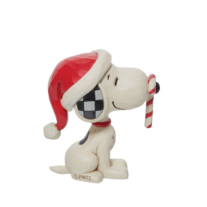 Snoopy Glitter Candy Cane Mini