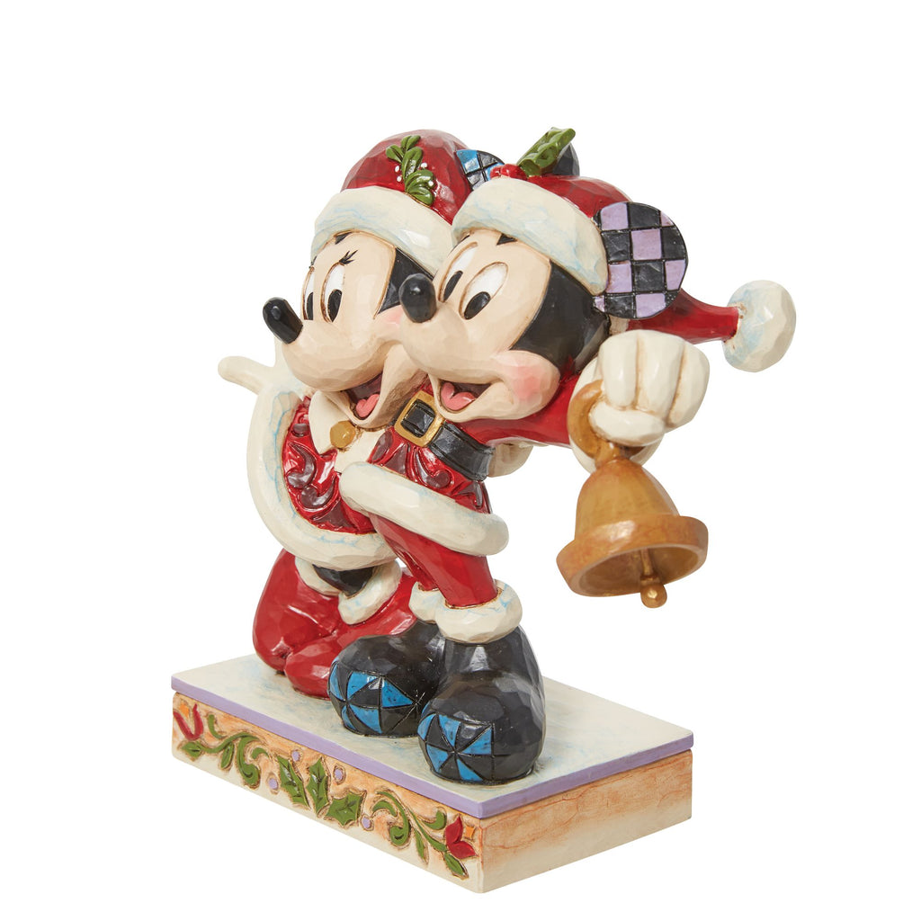 Mickey & Minnie Santas