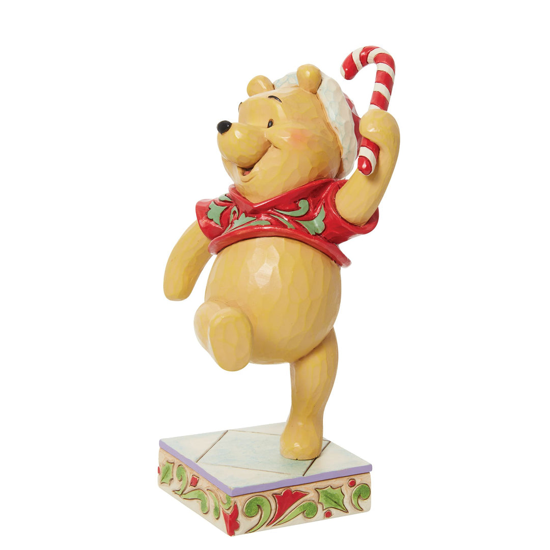 Pooh Christmas Candycane