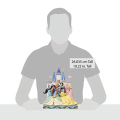 Jim Shore Disney Traditions: Princess Group In Front of Castle Figurin –  Sparkle Castle