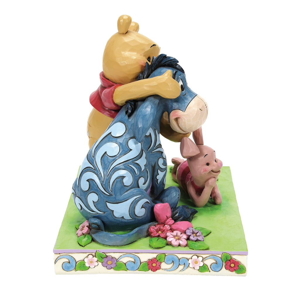 Disney Traditions Jim Shore Hundred Acre Caper Tree with Pooh and Friends  Resin Statue 25cm