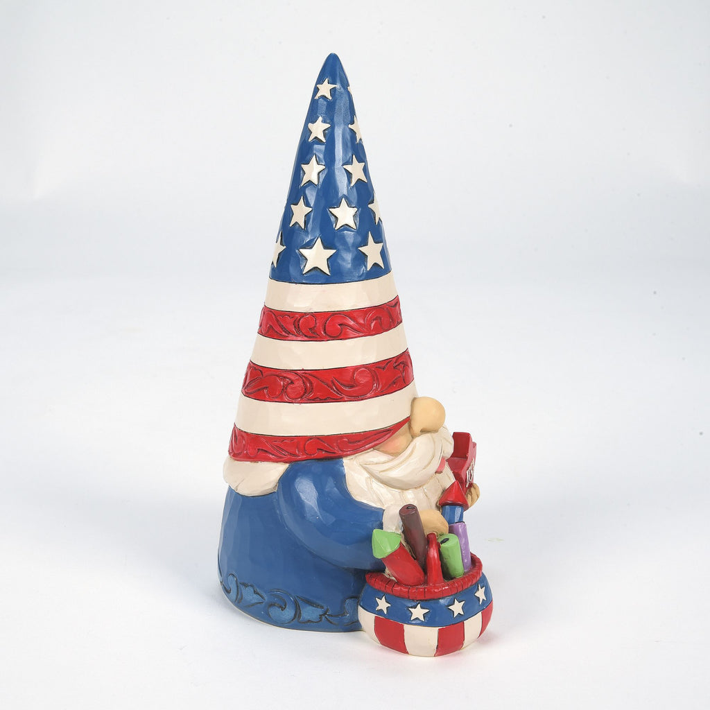 Patriotic Gnome Fireworks Fig