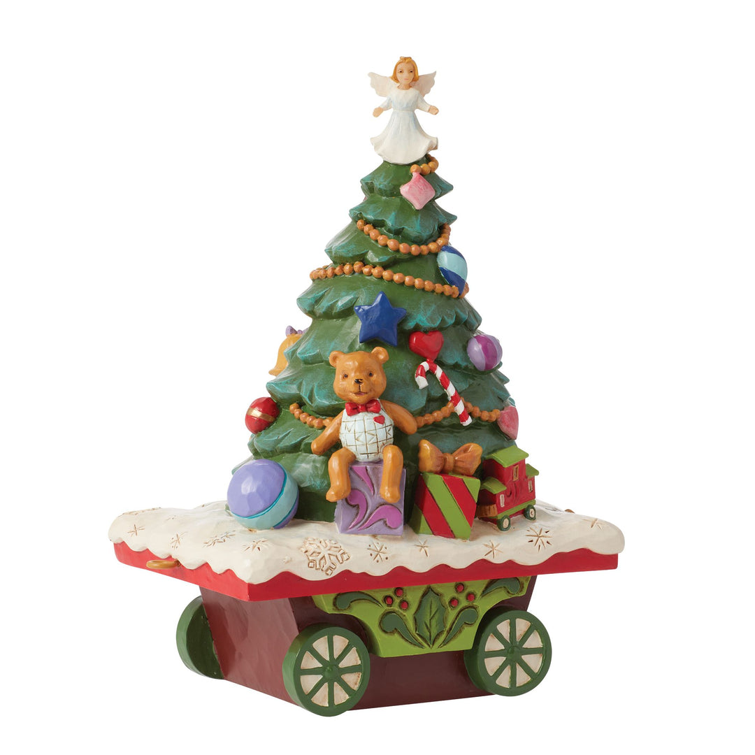 Christmas Tree Train Car