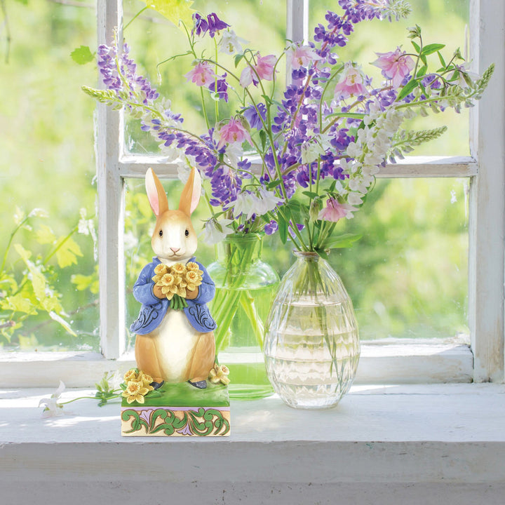 Peter Rabbit with Daffodils