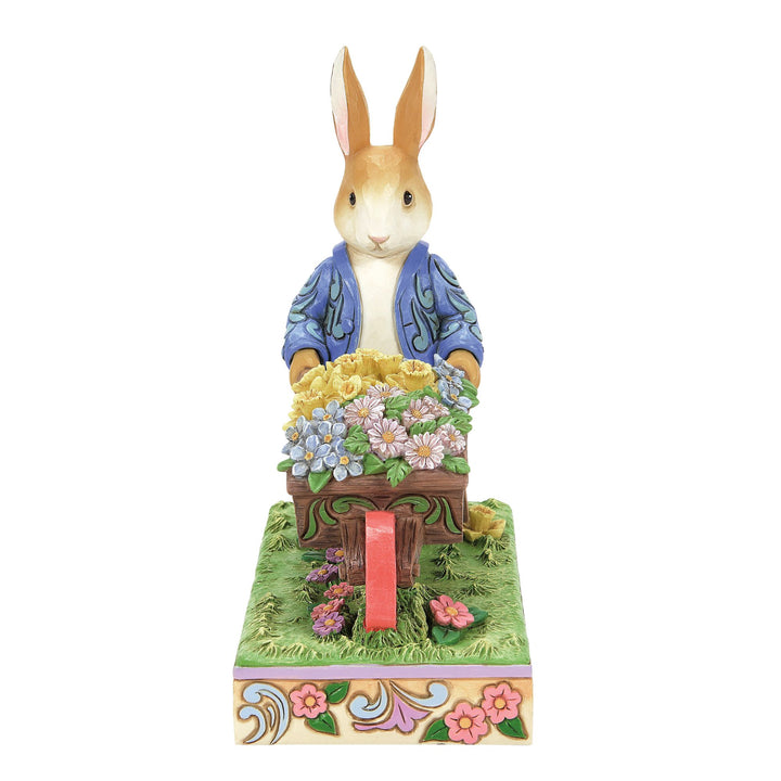 Peter Rabbit with Wheelbarrow